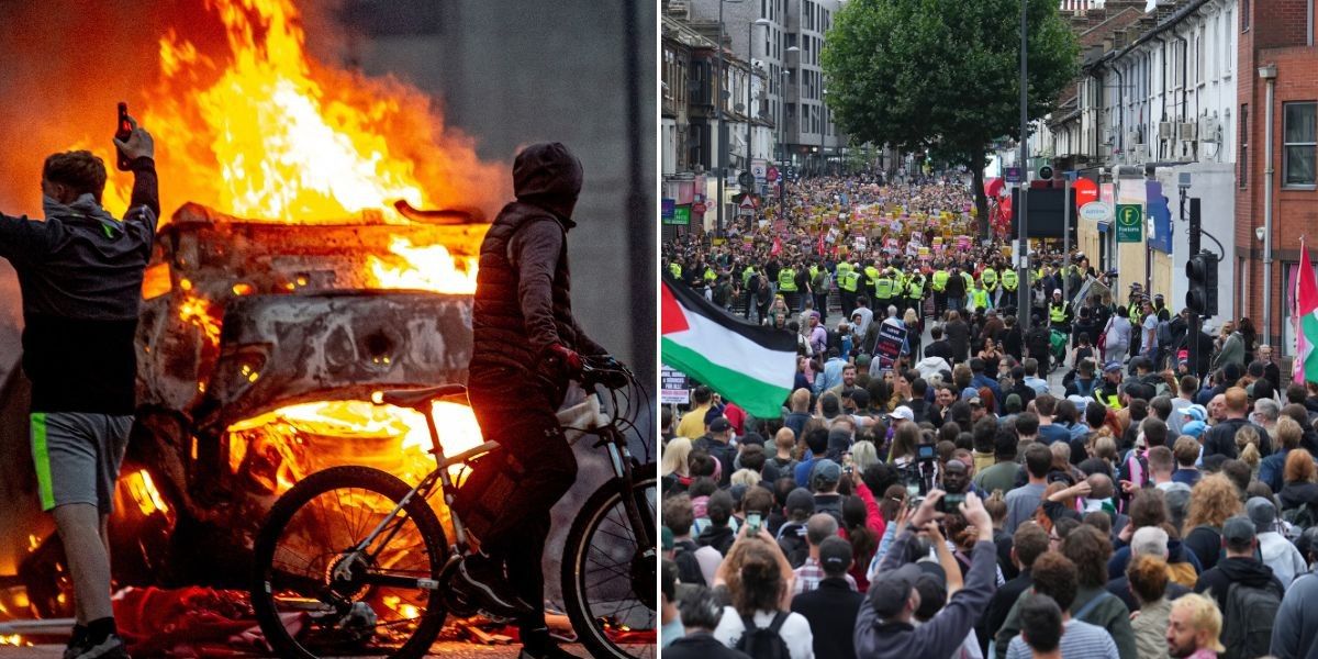 NextImg:What Britons REALLY think about immigration riots and protests - SHOCK POLLING
