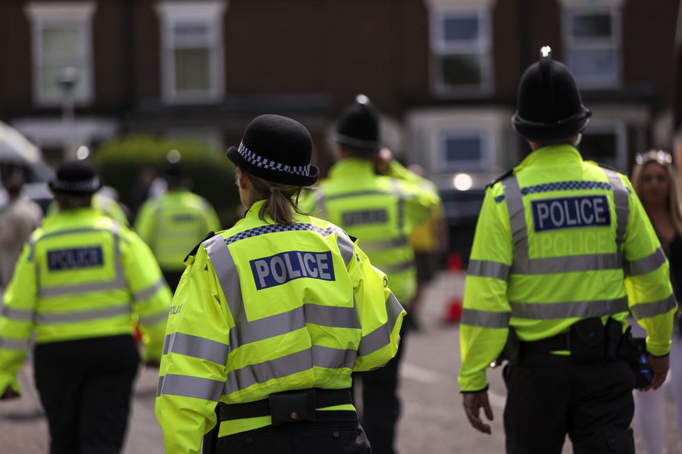 A group of police officers