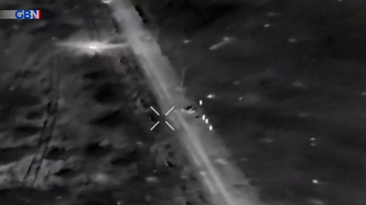 Russian soldiers OBLITERATED in explosion during night-time attack by Ukraine