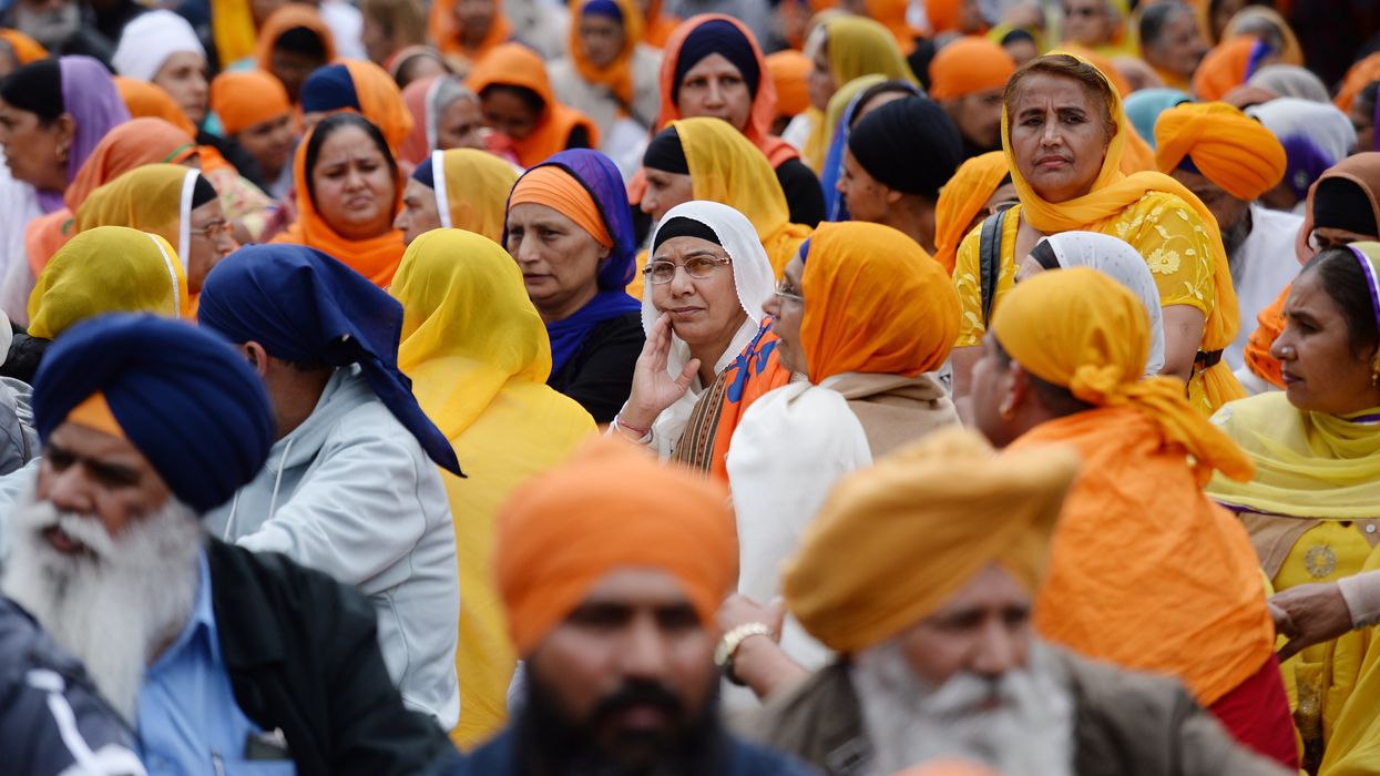 A group of Sikhs