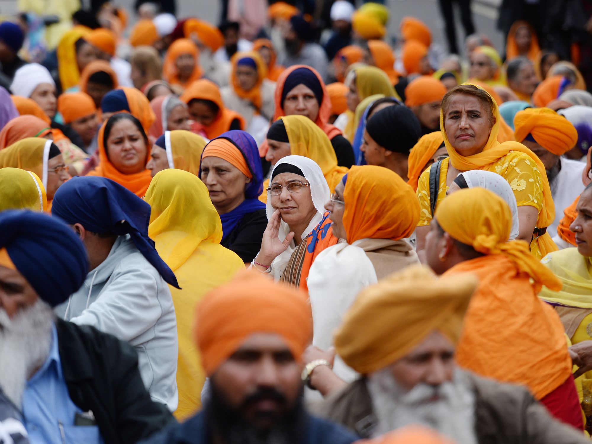 A group of Sikhs