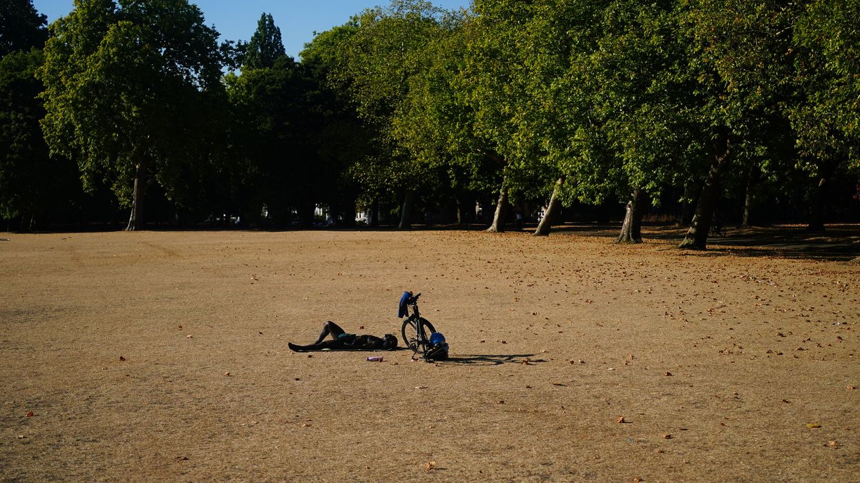A heatwave hit London in 2022