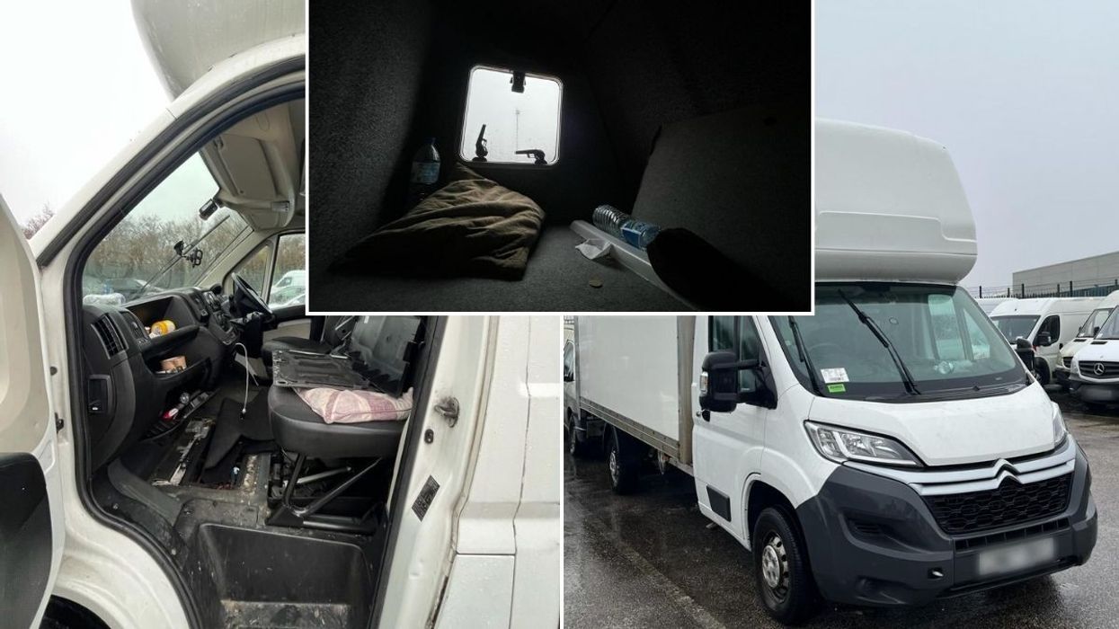 Romanian people smuggler jailed for stuffing migrants into van compartment