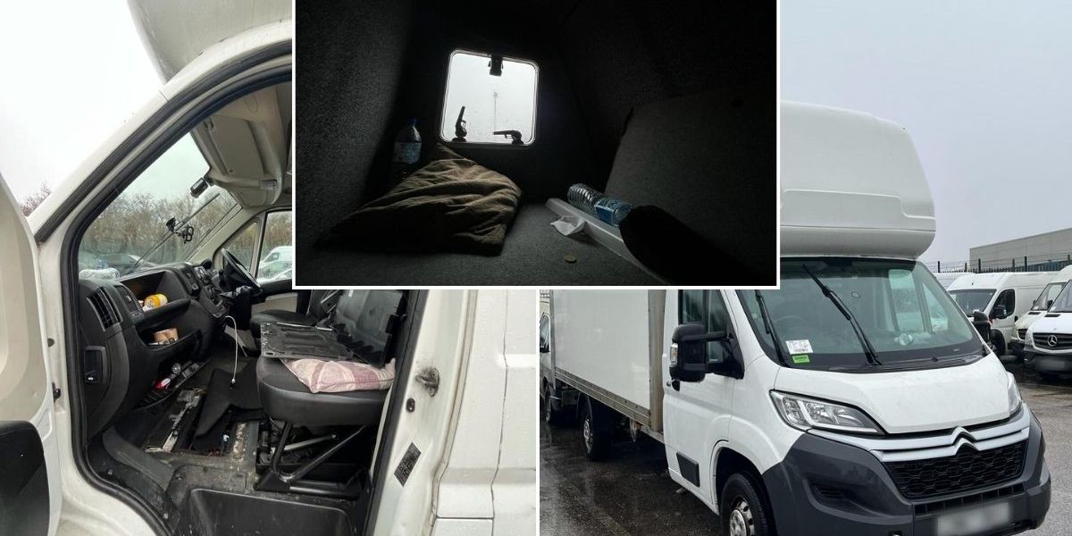 NextImg:Romanian people smuggler jailed for stuffing migrants into van compartment