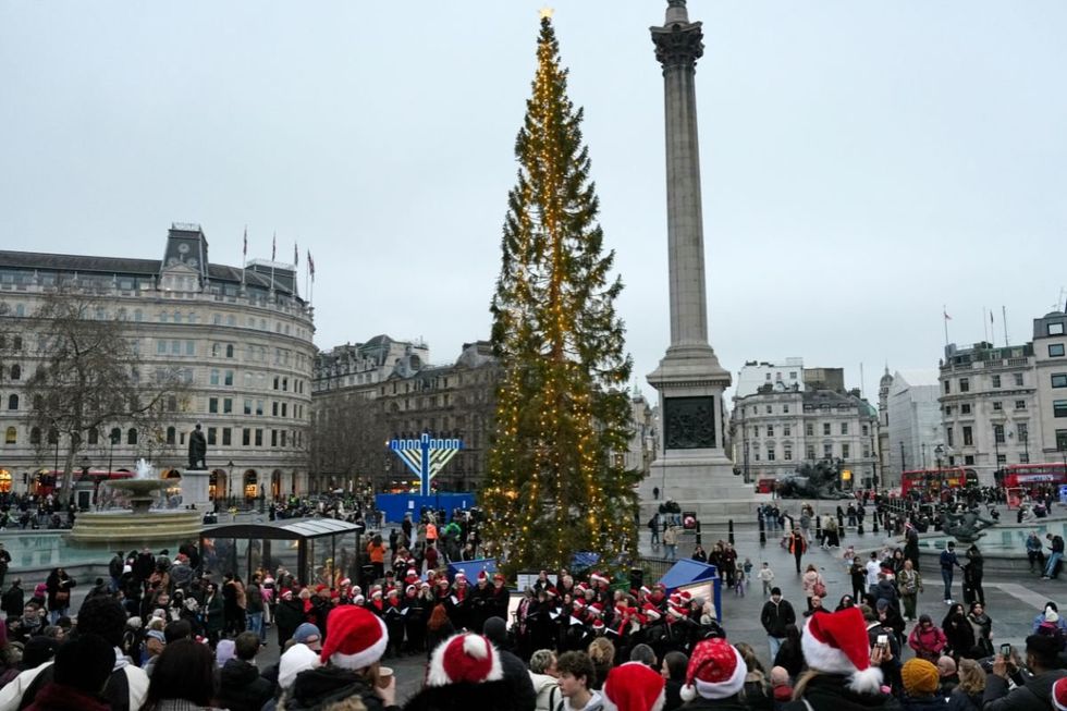 A large spruce has been supplied by Norway as part of a tradition dating back to 1947.