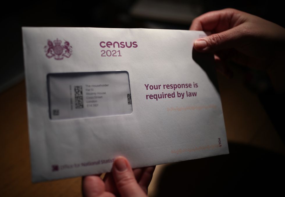 A letter from the Office for National Statistics (ONS) containing information about Census 2021