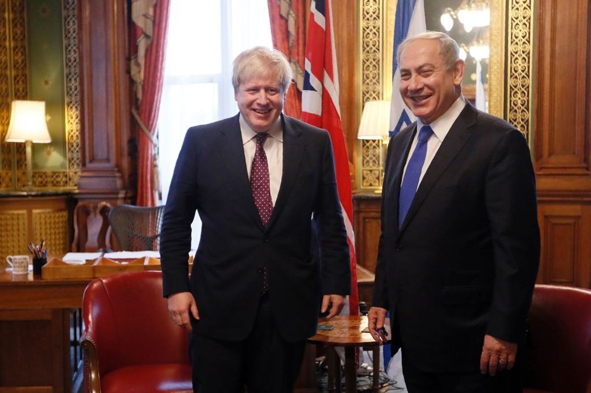 Boris Johnson claims listening device was found in bathroom after meeting with Netanyahu
