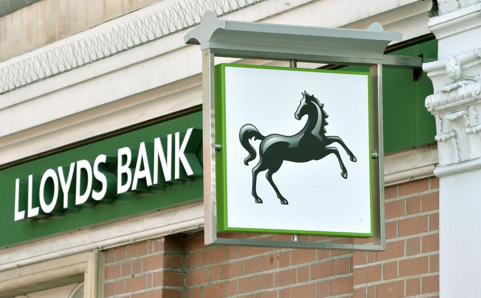 A Lloyds Bank branch in London