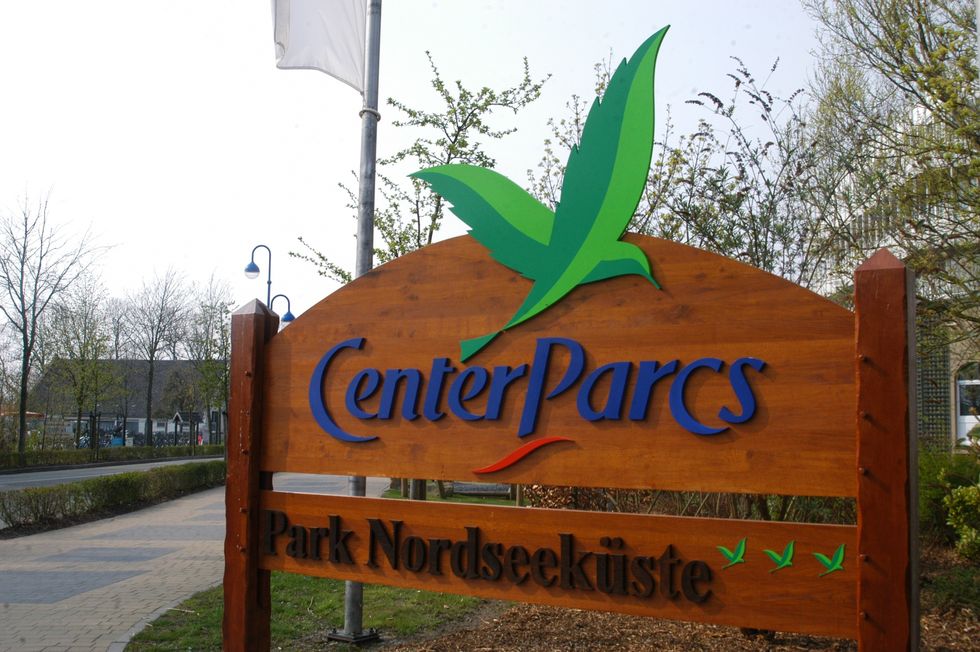 A logo from a Center Parcs from a separate resort