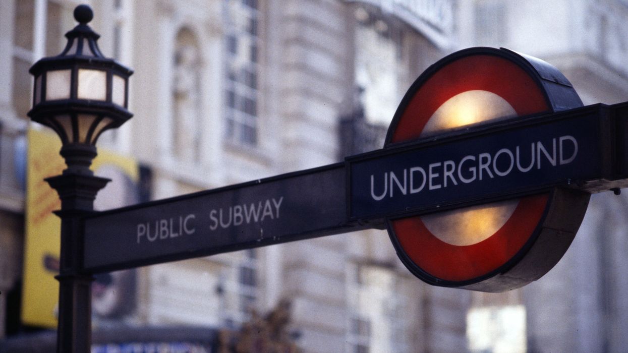 A London Underground sign