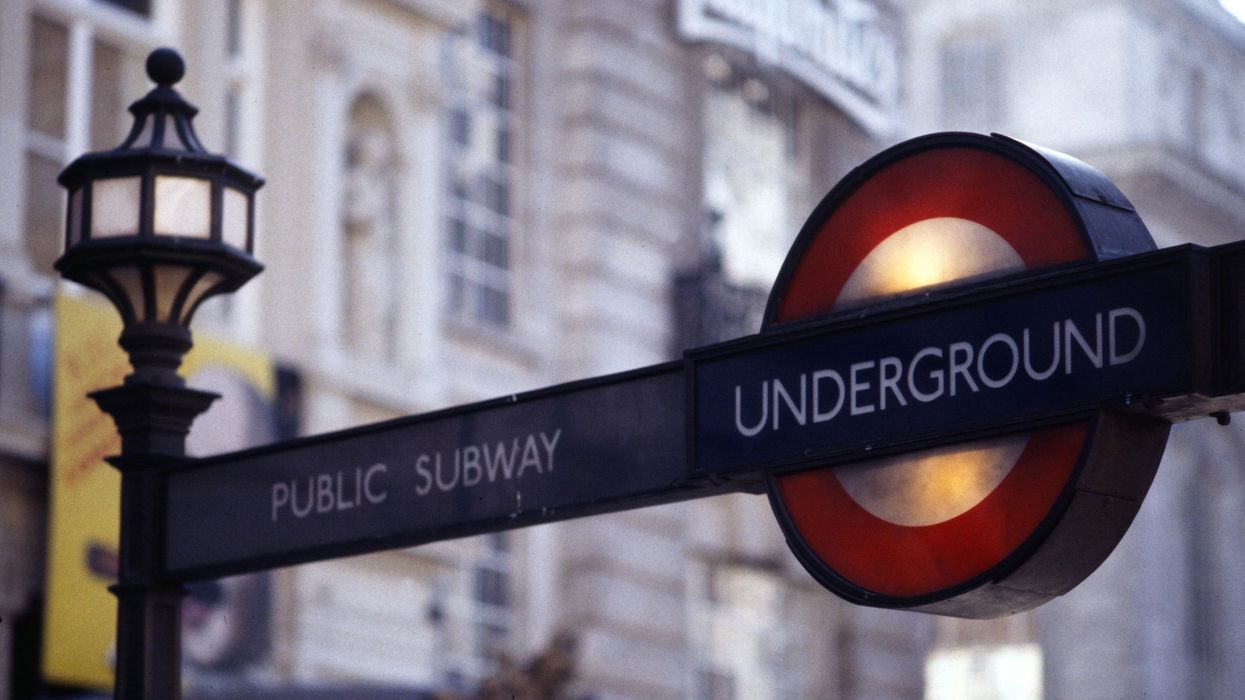 A London Underground sign