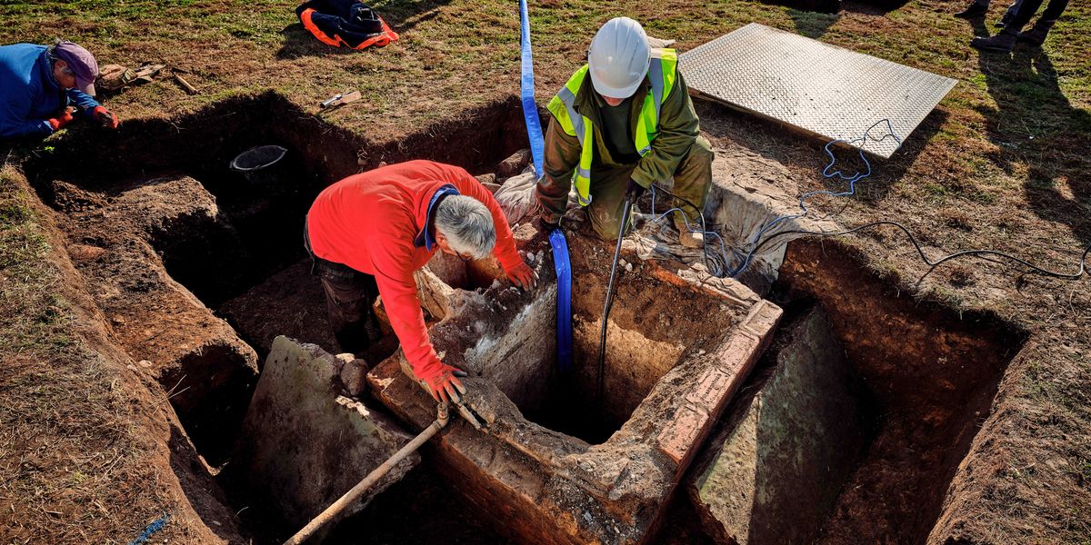 Researchers uncover lost Cold War relic while excavating medieval castle Researchers uncover lost Cold War relic while excavating medieval castle