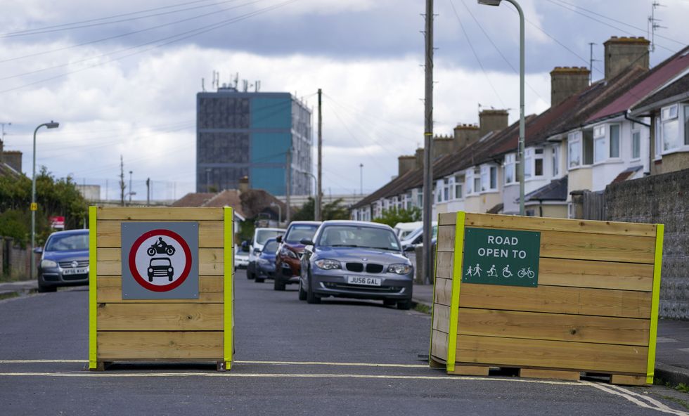 A Low Traffic Neighbourhood barrier
