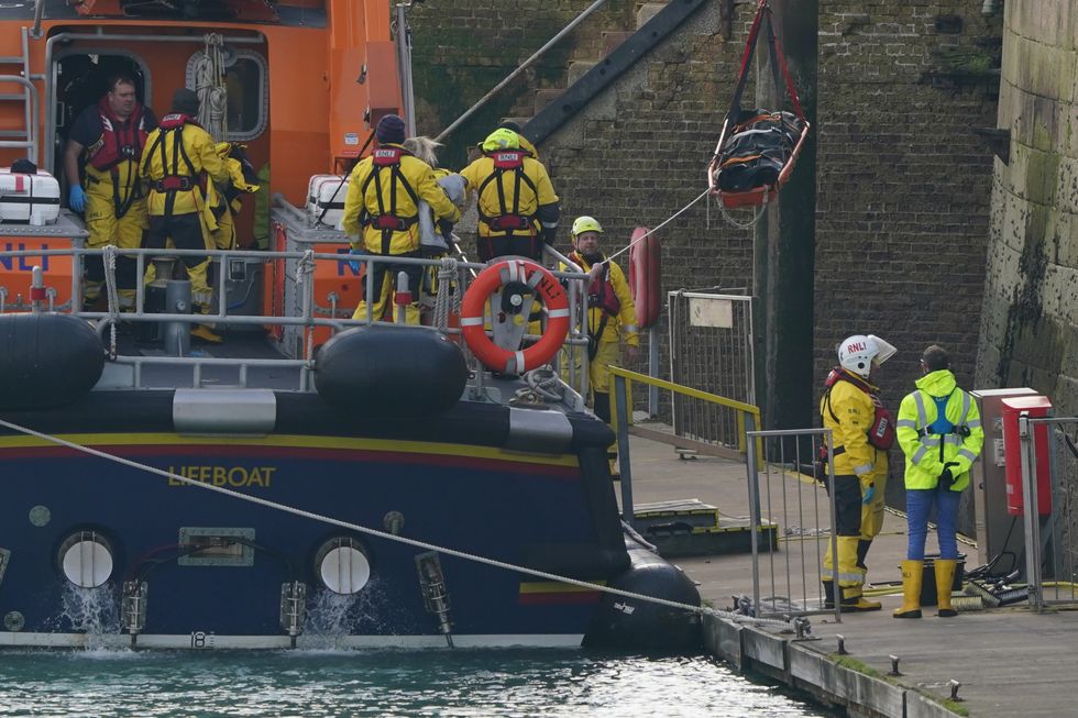 A man has been charged with facilitating attempted illegal entry into the UK after a migrant boat capsized killing four people.
