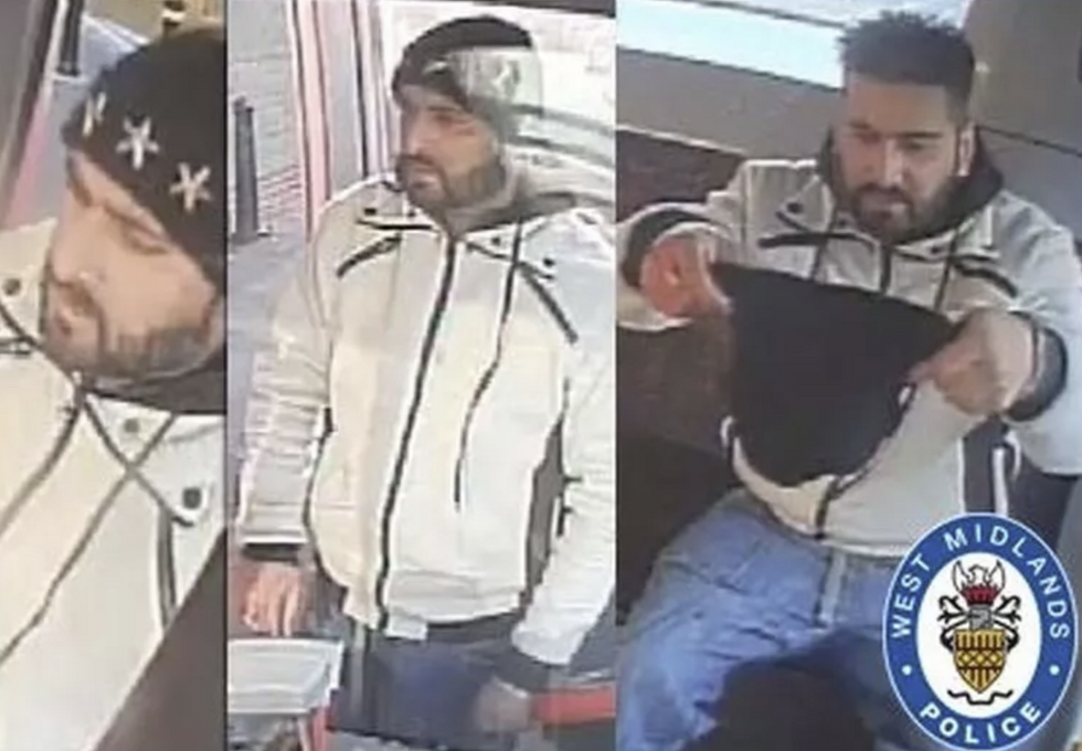 A man on a bus