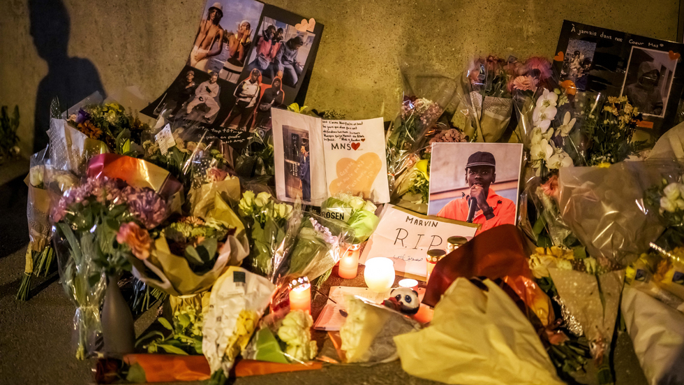 A memorial for Marvin