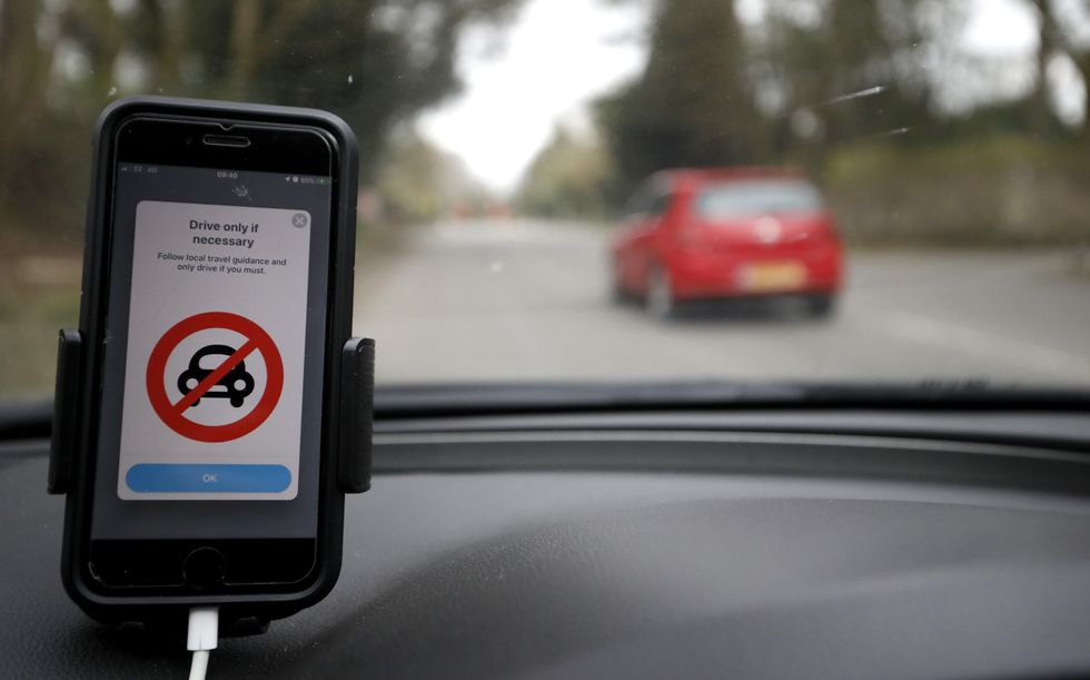 A mobile sat nav