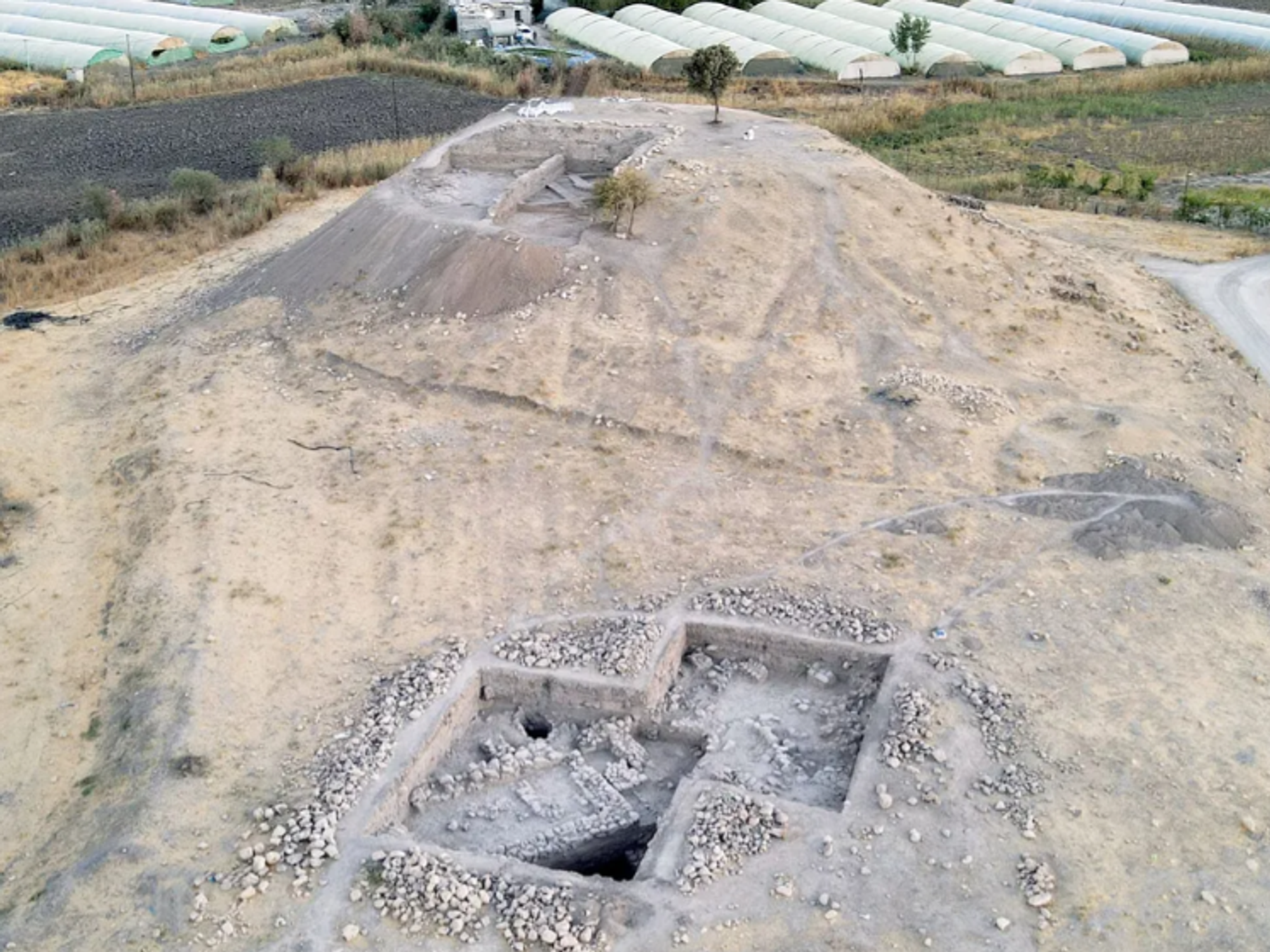 A monumental 5,000-year-old structure uncovered by archaeologists in northern Iraq
