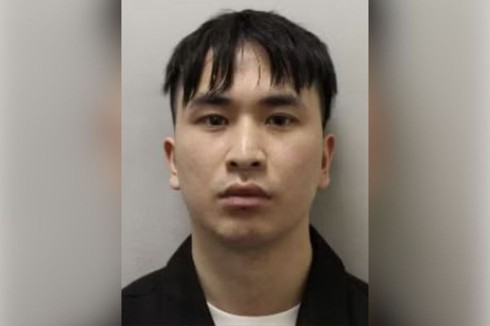A mugshot of Zhenhao Zou