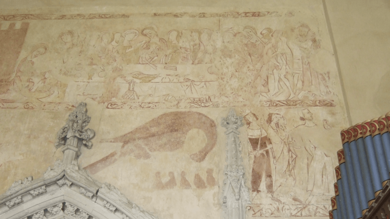 A mural