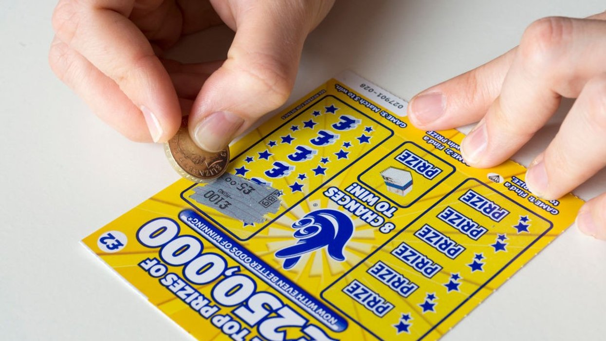 A national lottery ticket