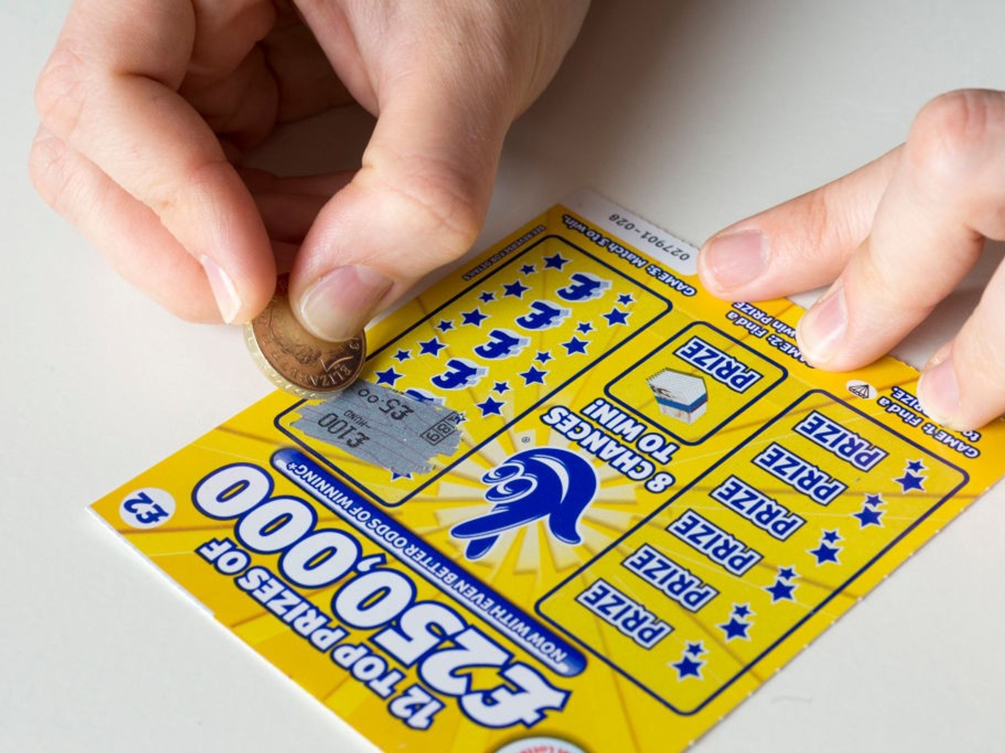 A national lottery ticket