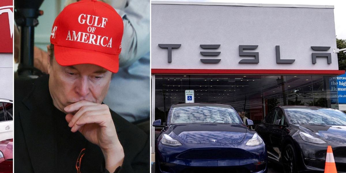 NextImg:Elon Musk faces major headache after Tesla sold just 512 cars in UK last month amid boycott calls