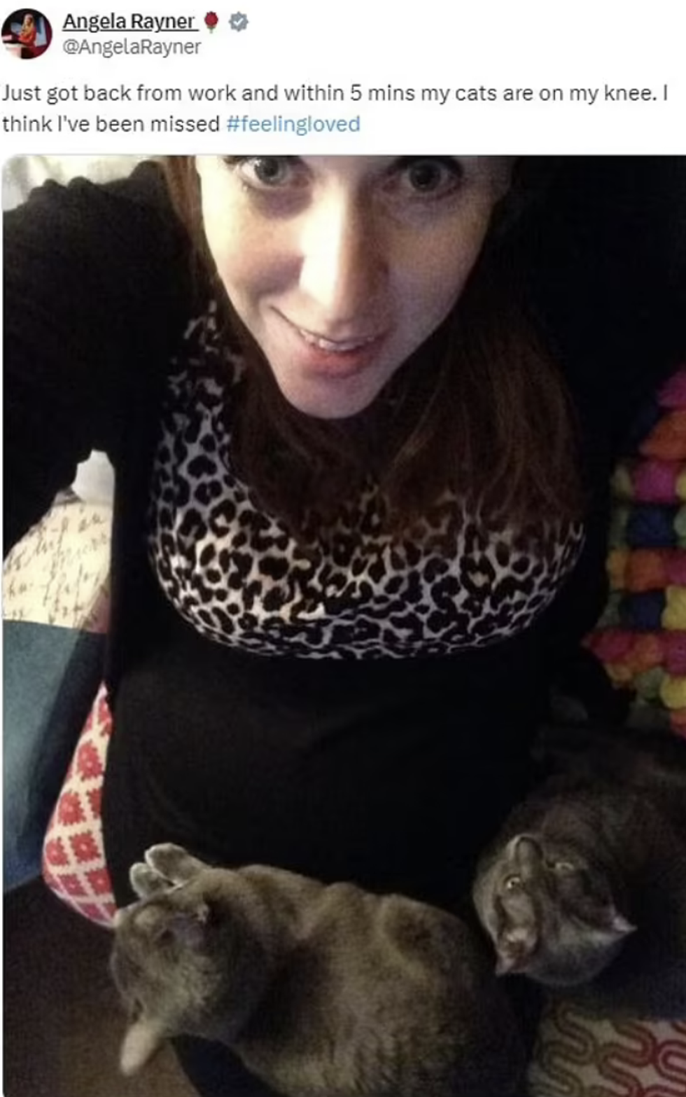 A number of photos were uploaded to social media