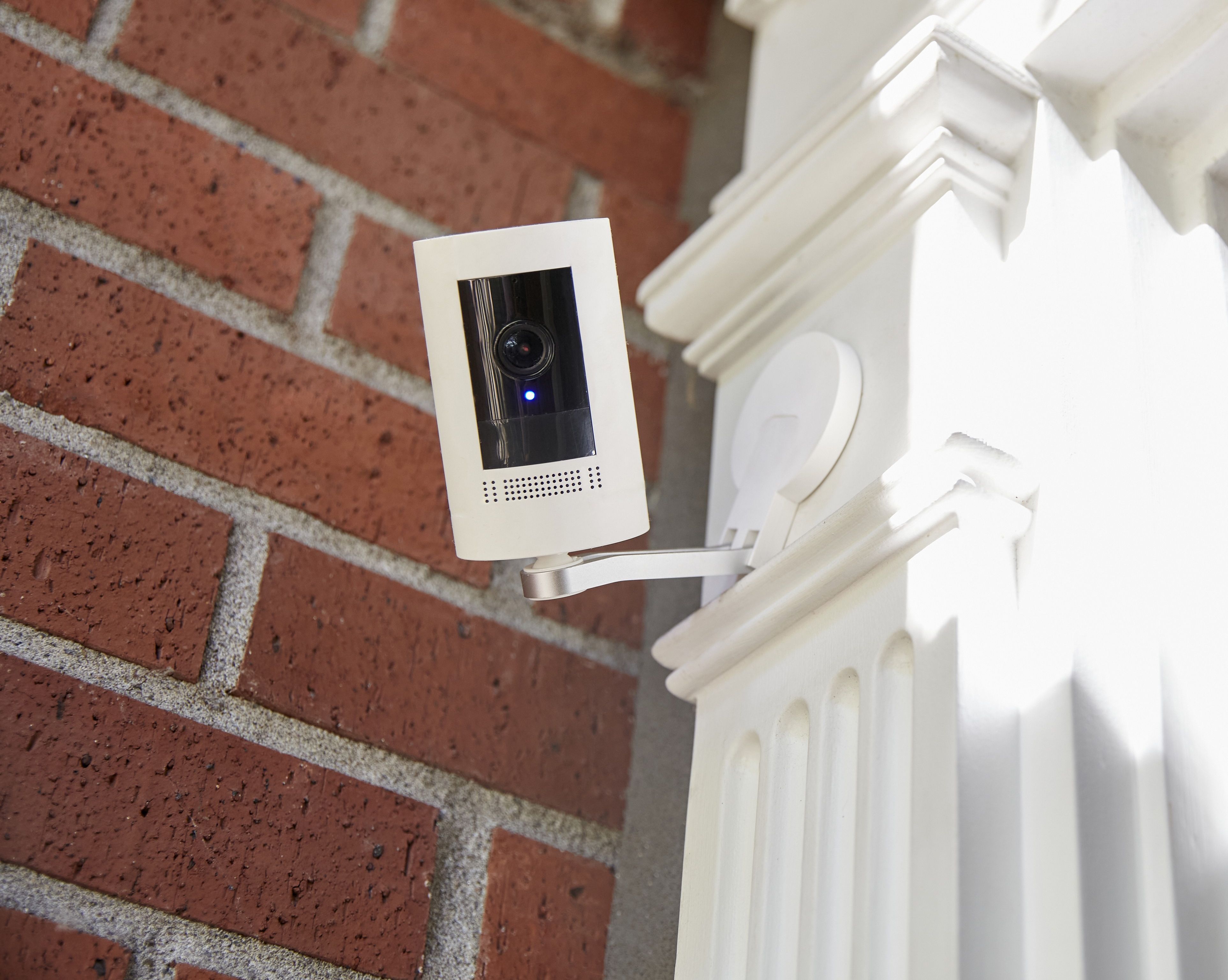 A outdoor home security smart home technology camera
