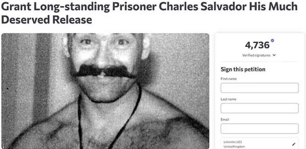 A petition to release Charles Bronson has garnered over 4,700 signatures
