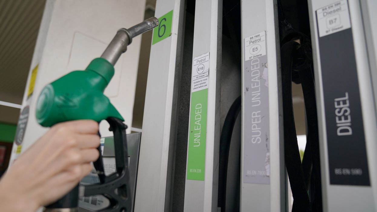 A petrol station pump.