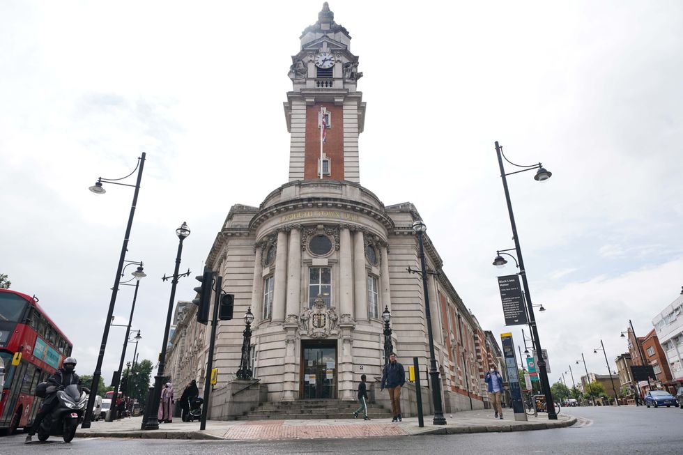 A photo of Lambeth Town Hall in Brixton