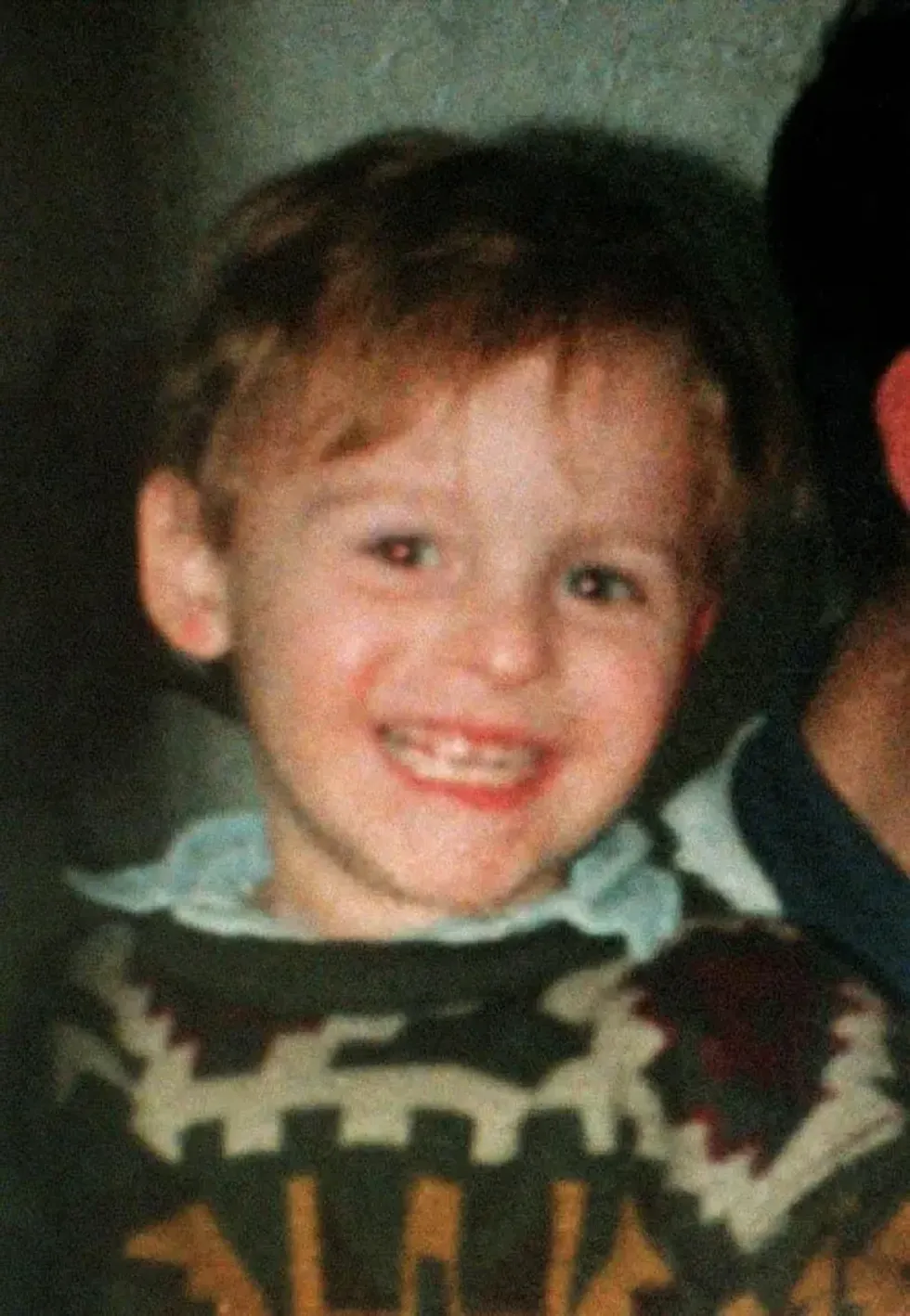 A photo of murdered toddler James Bulger