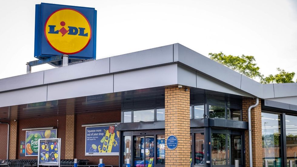 A picture of a Lidl store