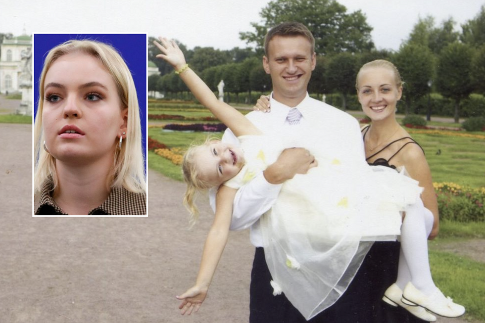A picture of the Navalny family