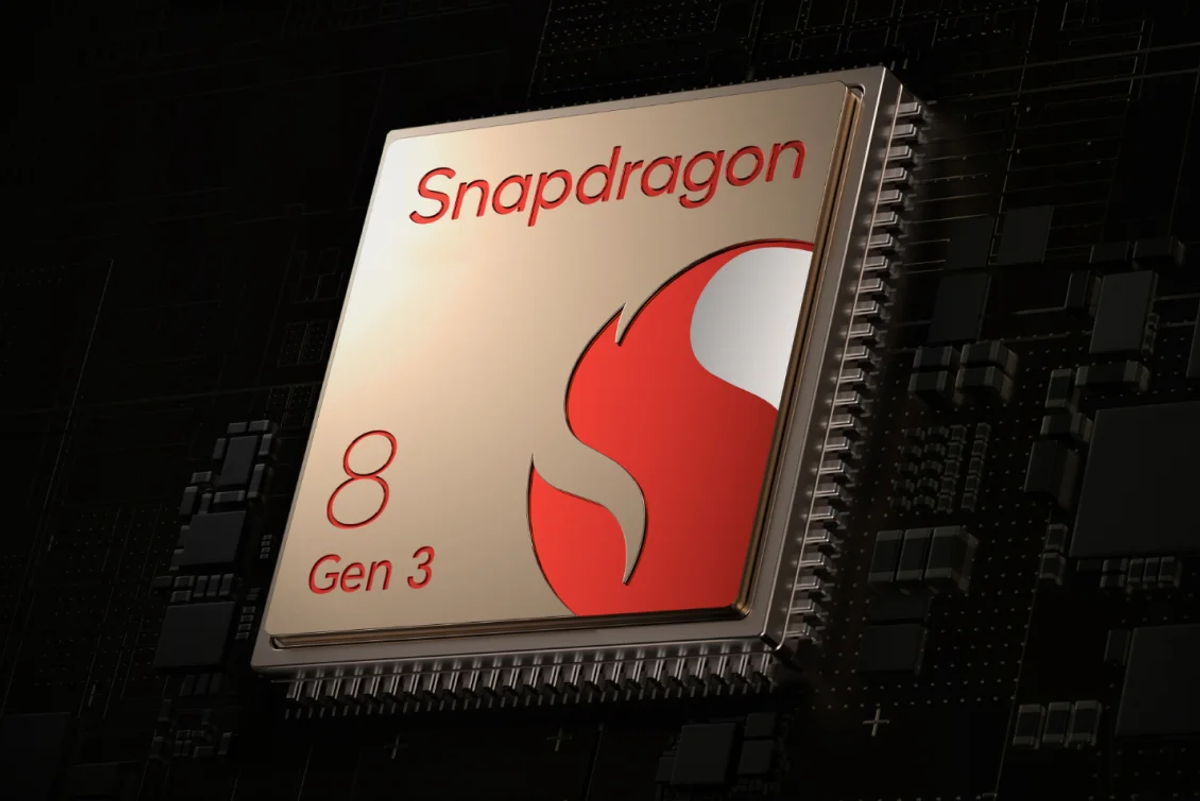 a picture of the qualcomm snapdragon 8 gen 3 chipset inside a phone