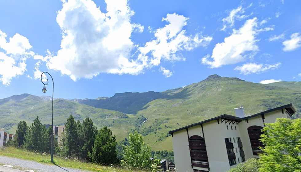 A picturesque Alps scene