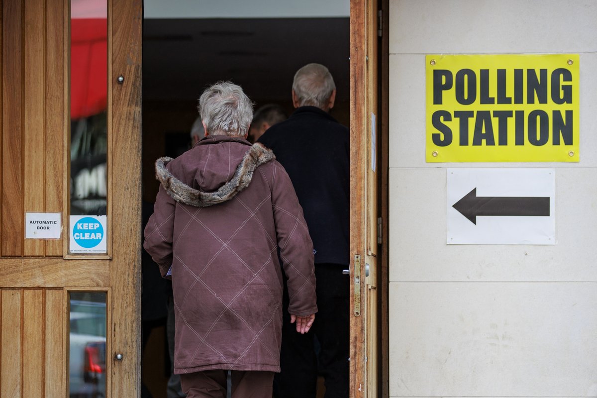 A polling station