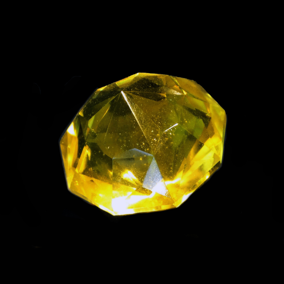 A replica of the Florentine Diamond