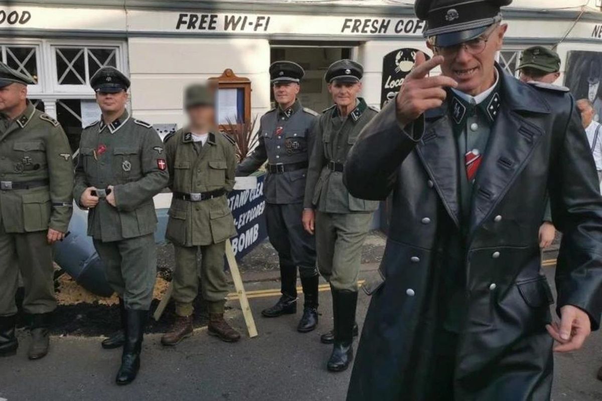 Nazi uniforms at 1940s festival branded 'frightening and offensive' as row breaks out