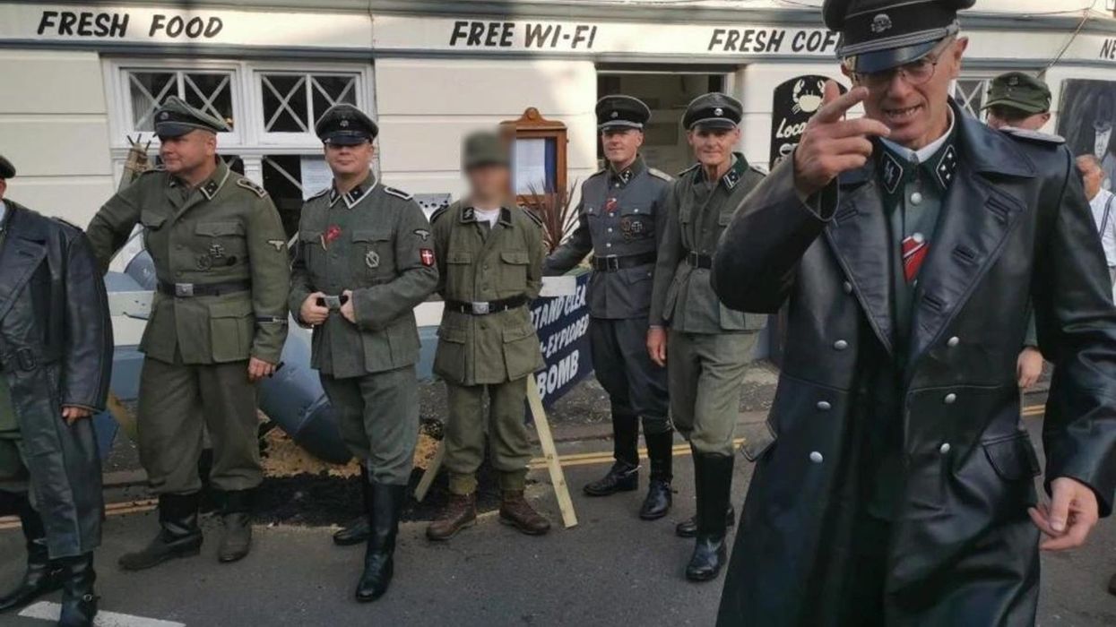Nazi uniforms at 1940s festival branded 'frightening and offensive' as row breaks out