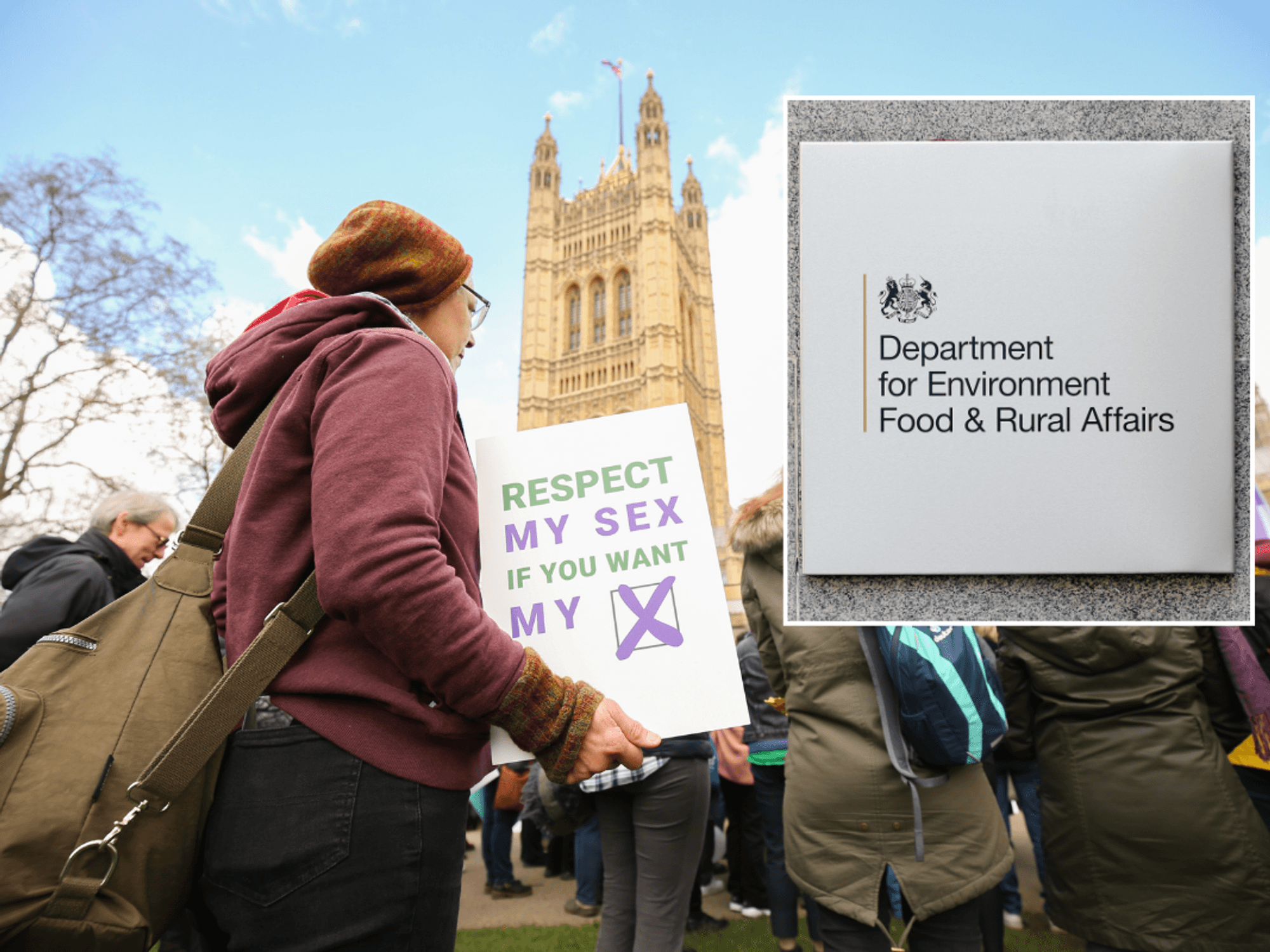 A row has erupted in the civil service