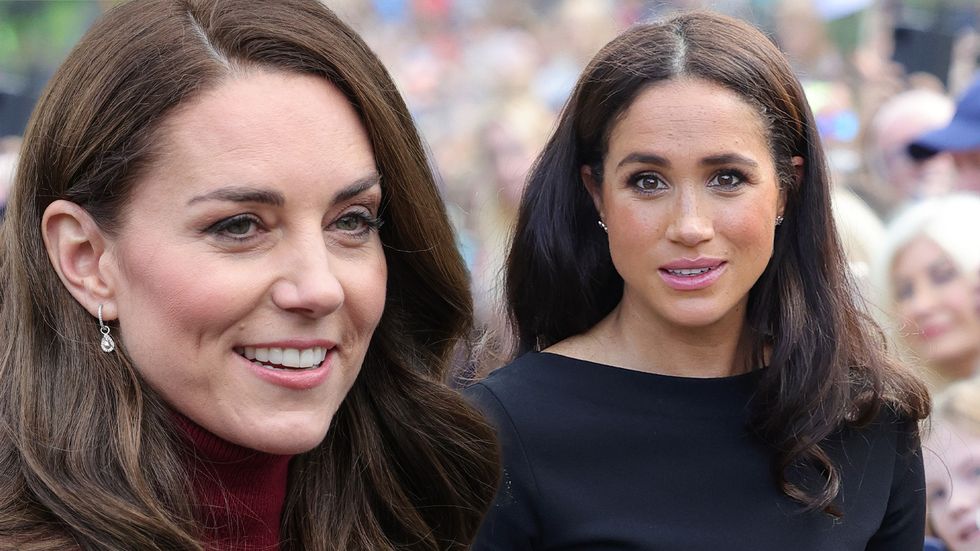 A royal expert has claimed Kate Middleton is 'pushing Meghan Markle into the background'