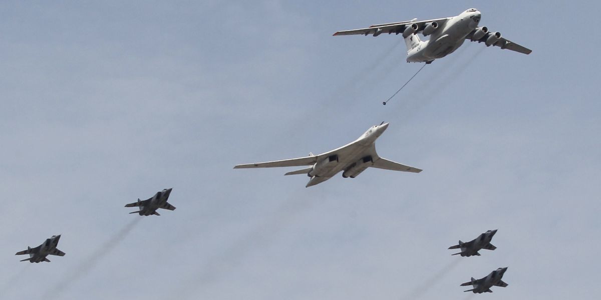 NextImg:Putin's supersonic ‘White Swan’ bombers intercepted after flying brazenly close to Nato airspace