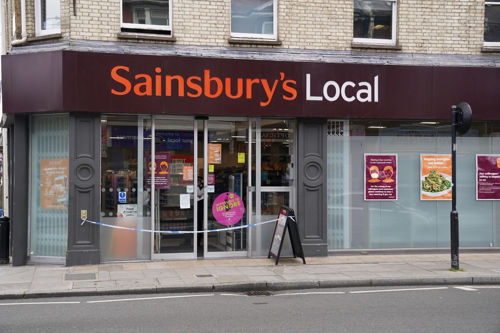 A Sainsbury's local storefront