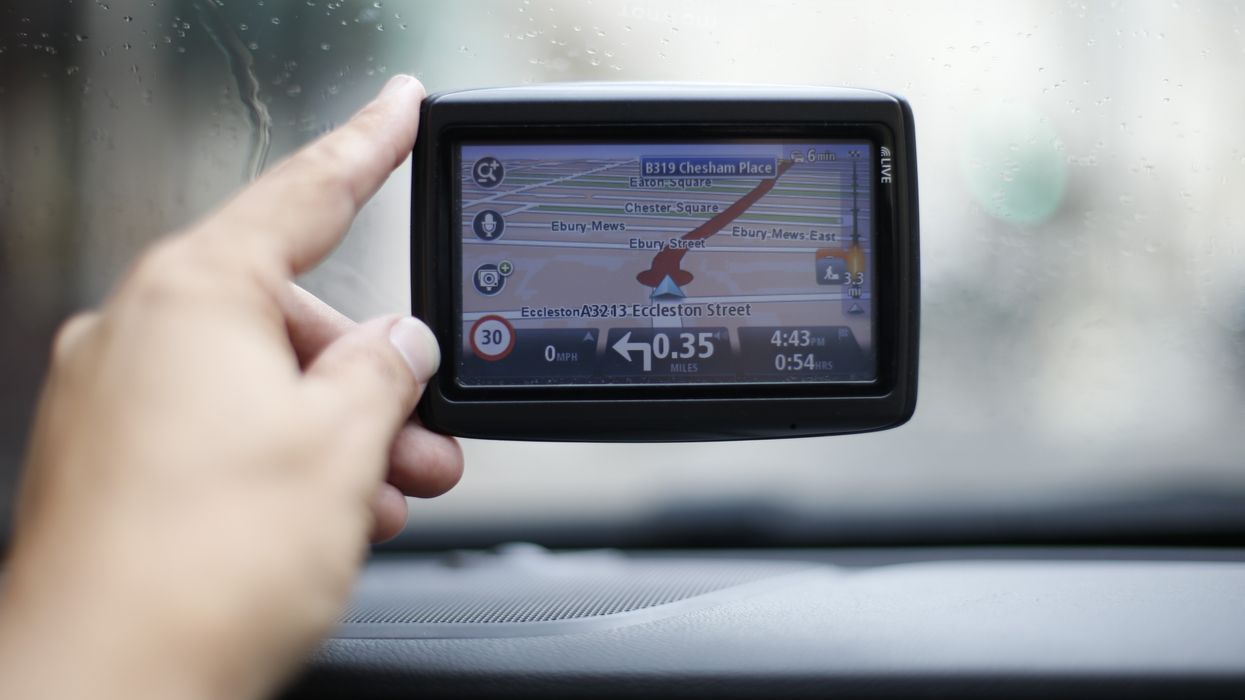 A sat nav