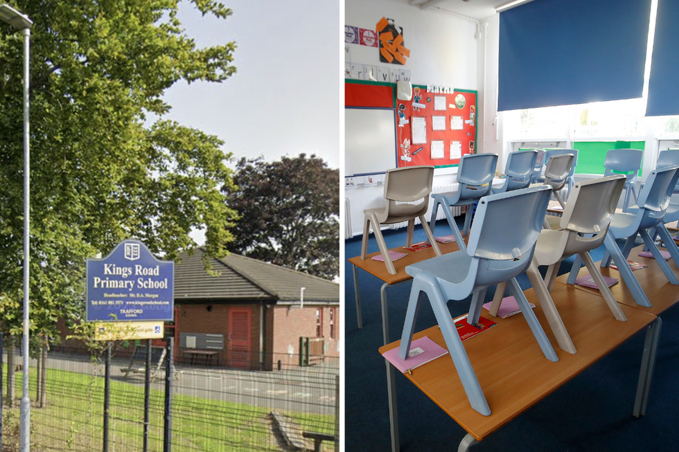 A school/empty classroom