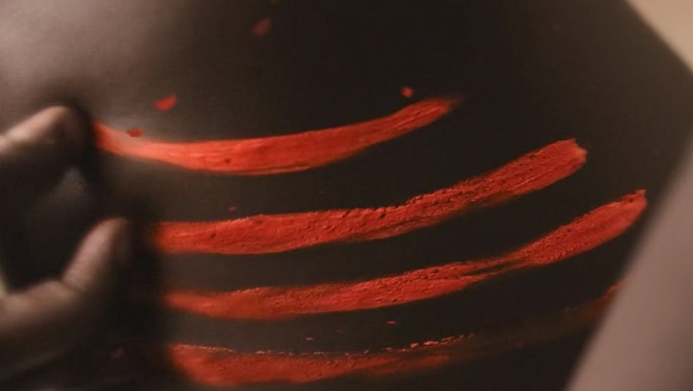 A screenshot from the advert
