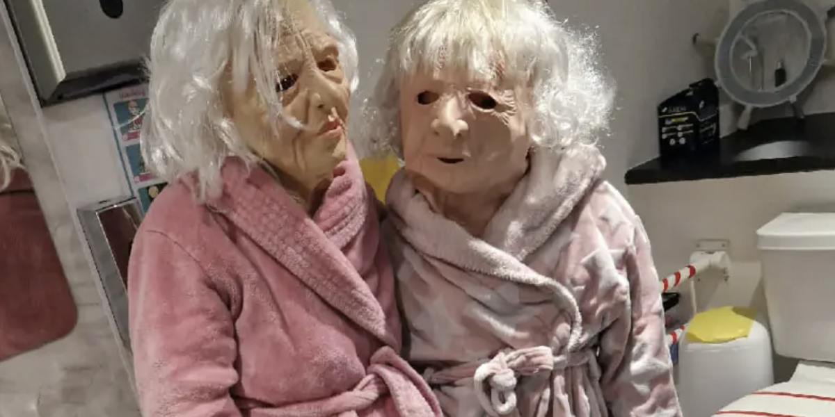 NextImg:Care home sparks outrage after 'extremely insulting' advert of young models in 'Halloween style' masks