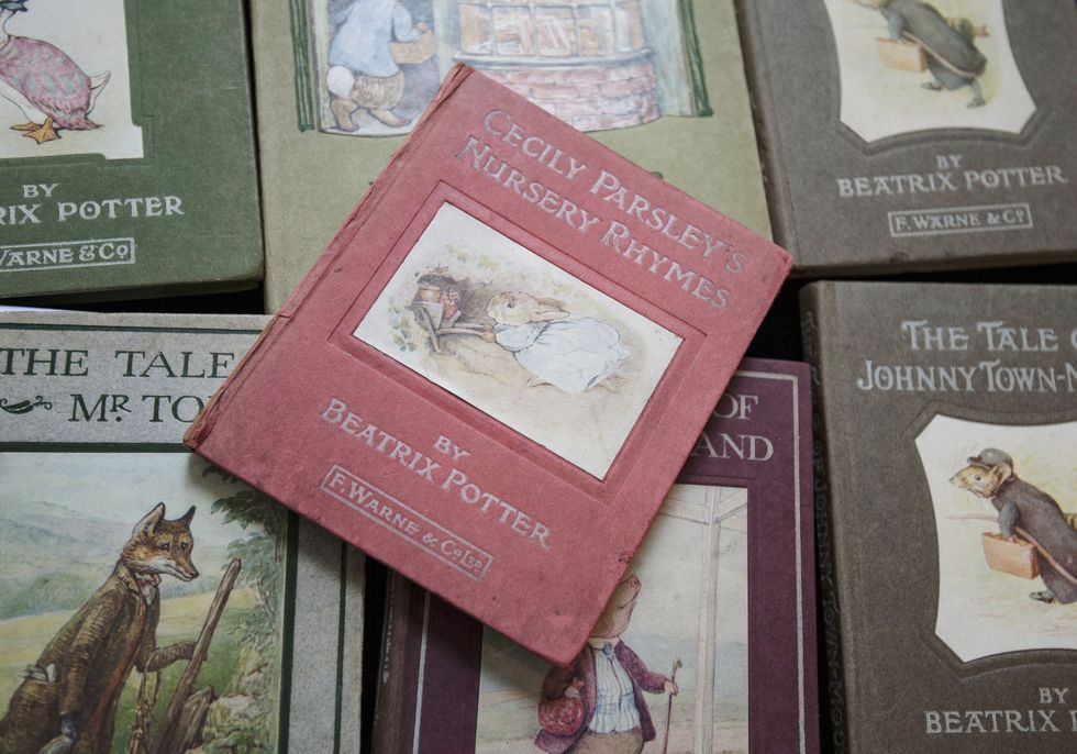 A signed copy of the first edition of Cecily Parsley's Nursery Rhymes